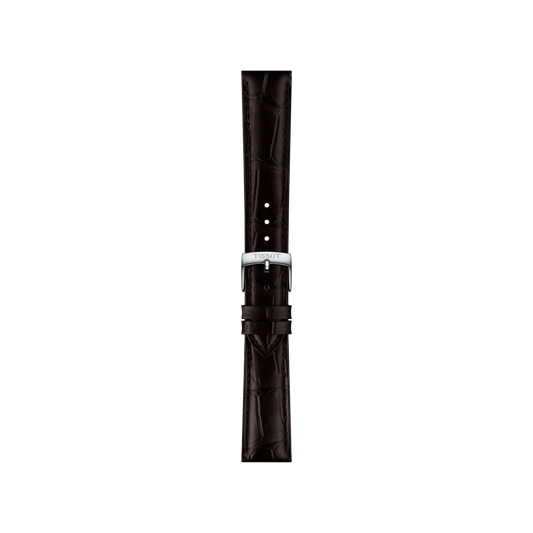 Tissot Kahverengi Deri Kayış Boynuz Aralığı 18 mm