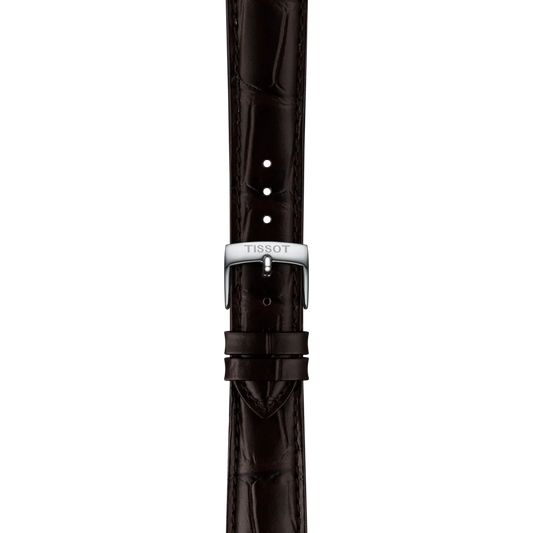 Tissot Kahverengi Deri Kayış Boynuz Aralığı 18 mm