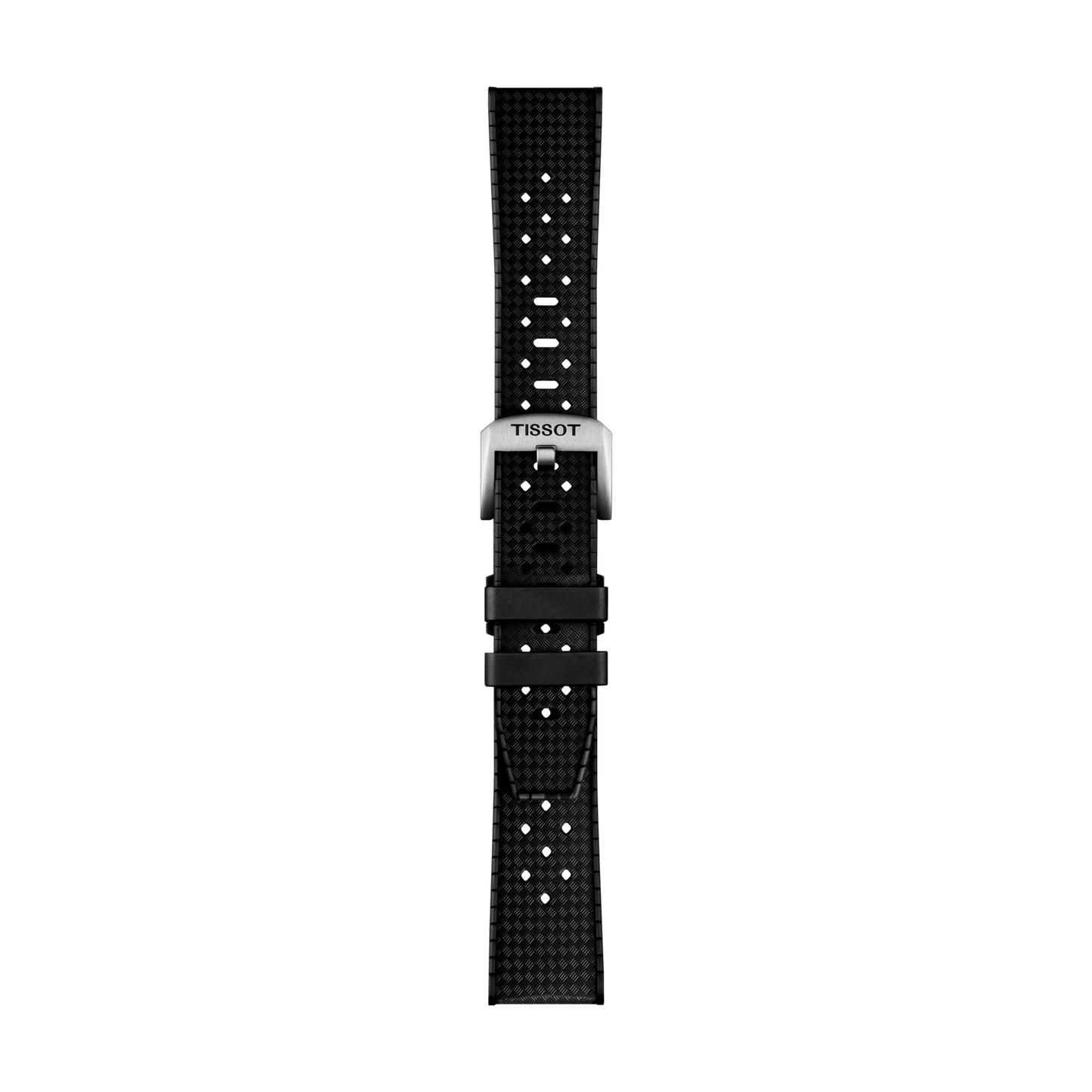 Tissot Siyah Kauçuk Kayış Boynuz Aralığı 20mm