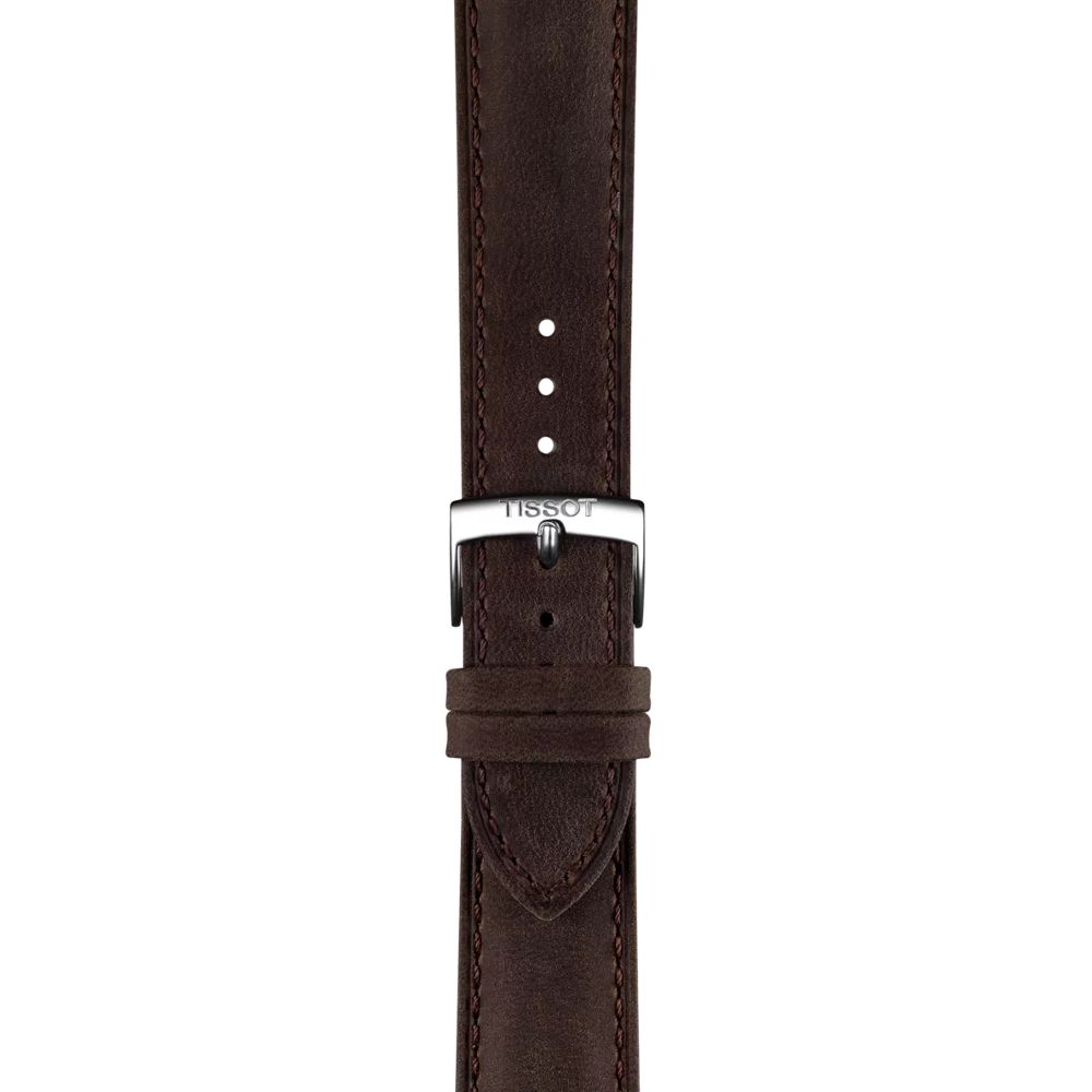 Tissot Kahverengi Deri Kayış Boynuz Aralığı 20 mm