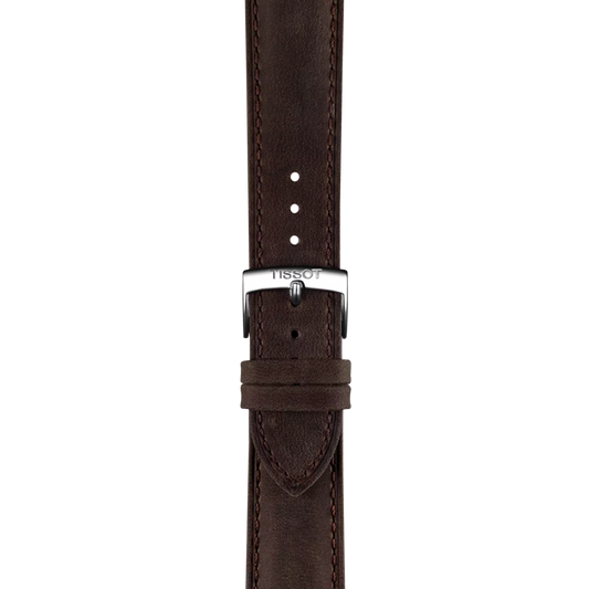 Tissot Kahverengi Deri Kayış Boynuz Aralığı 20 mm