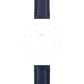 Tissot mavi deri kayış boynuz aralığı 20 mm