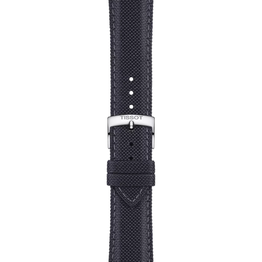 Tissot Antrasit Kumaş Kayış Boynuz Aralığı 21 mm
