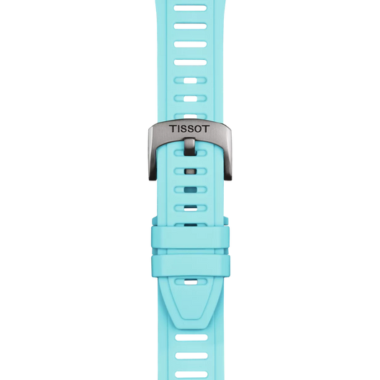 TİSSOT AÇIK MAVİ SİLİKON KAYIŞ XS BOYNUZ ARALIĞI 21 MM