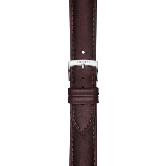 Tissot kahverengi deri kayış boynuz aralığı 20 mm