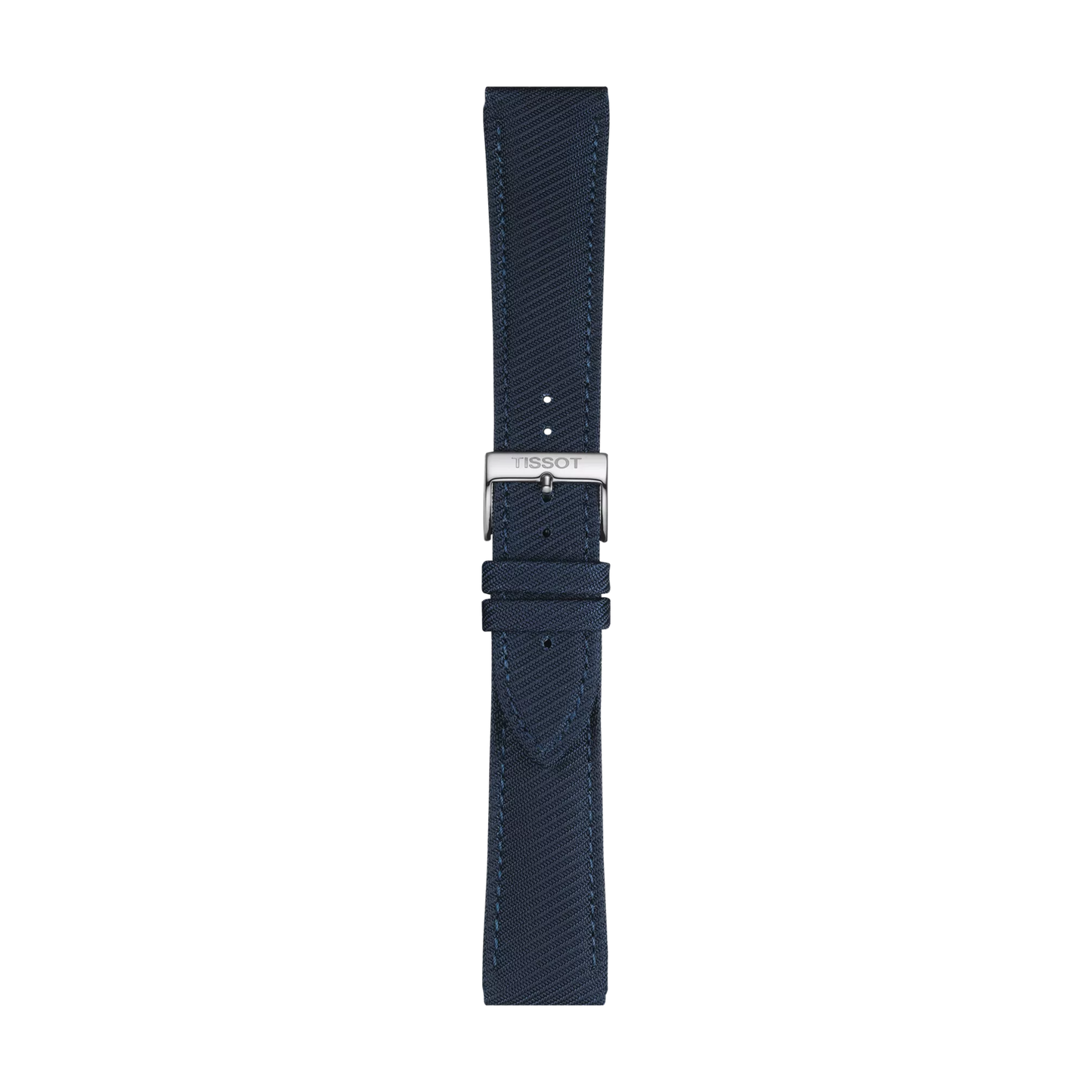 Tissot mavi tekstil kayış boynuz aralığı 22 mm
