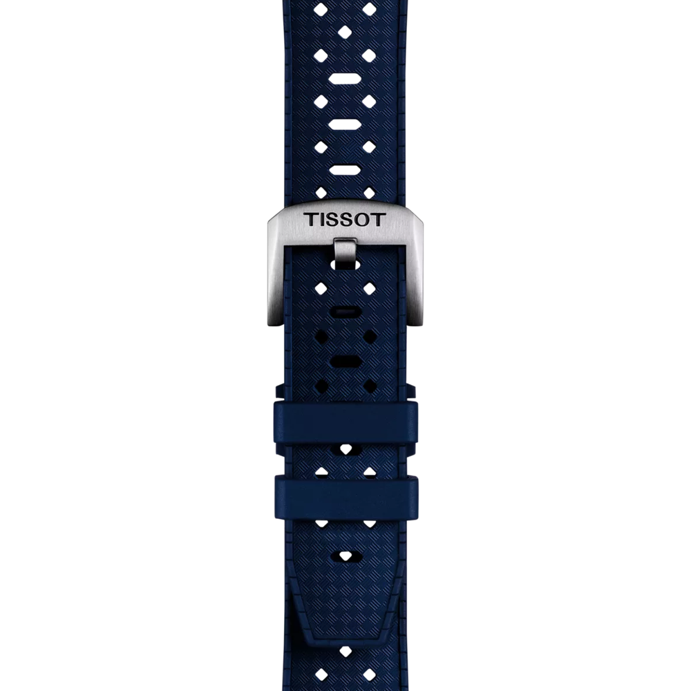 Tissot Mavi Kauçuk Kayış Boynuz Aralığı 20 mm
