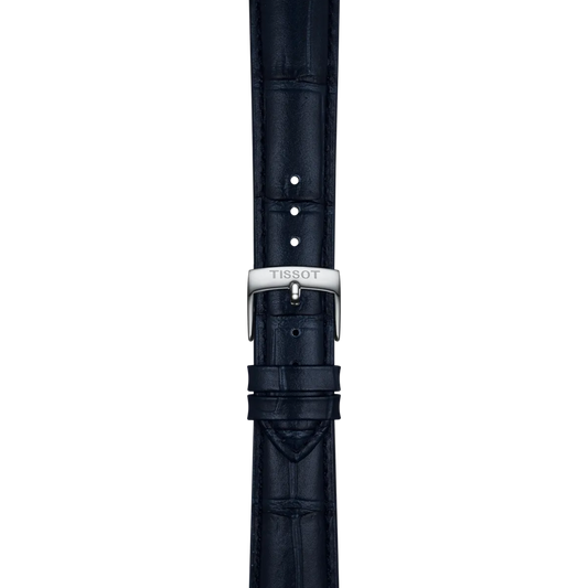 Tissot Mavi Deri Kayış Boynuz Aralığı 18 mm