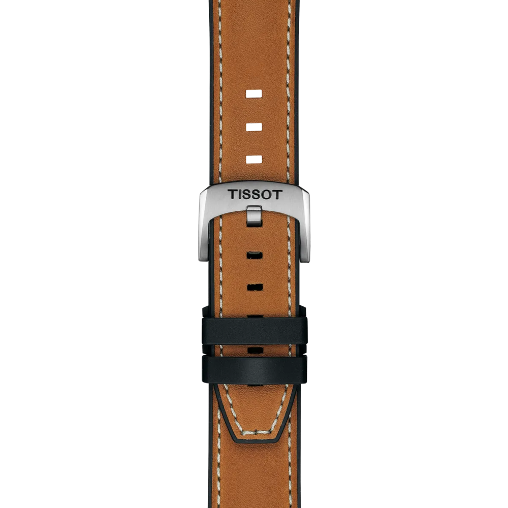 Tissot Açık Kahverengi Deri Kayış Boynuz Aralığı 21 mm