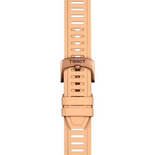 Tissot Ten Rengi Silikon Kayış Boynuz Aralığı 21 mm