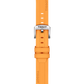 Tissot Turuncu Silikon Kayış Boynuz Aralığı 18 mm