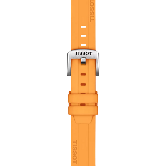 Tissot Turuncu Silikon Kayış Boynuz Aralığı 18 mm