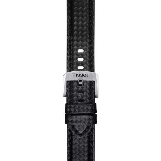 Tissot siyah kumaş kayış boynuz aralığı 20 mm