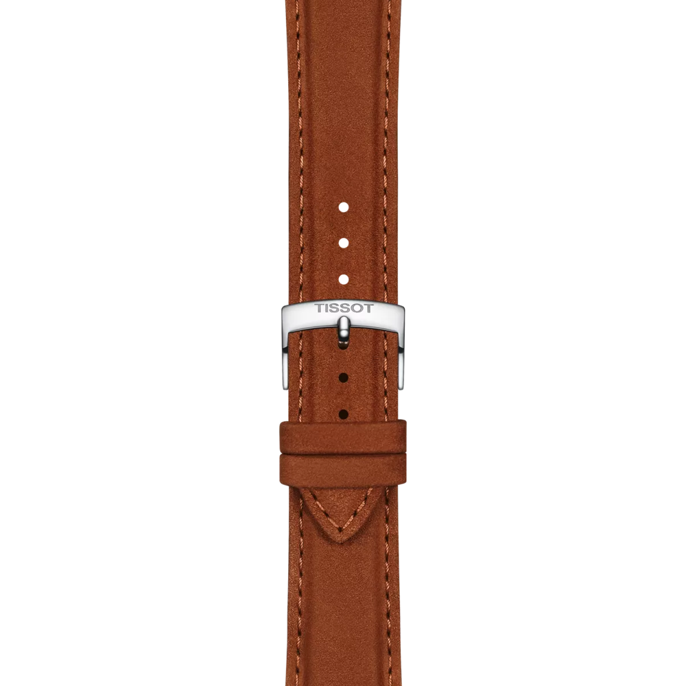 Tissot Taba Deri Kayış Boynuz Aralığı 21 mm