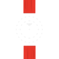 Tissot Kırmızı Silikon Kayış Boynuz Aralığı 22 mm