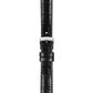 Tissot siyah deri kayış boynuz aralığı 15 mm