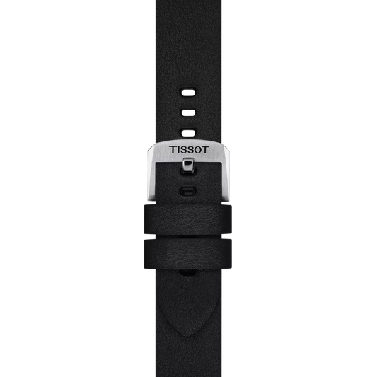 Tissot Siyah Sentetik Kayış Boynuz Aralığı 20 mm