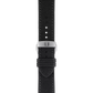 Tissot siyah kumaş kayış boynuz aralığı 21 mm