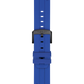 Tissot Mavi Silikon Kayış Boynuz Aralığı 22 mm