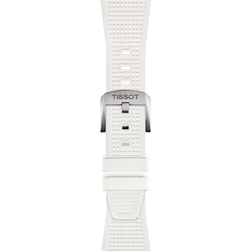 Tissot PRX 40mm Beyaz Kauçuk Kayış