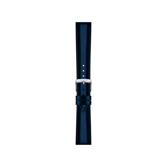 Tissot Mavi Sentetik Kayış Boynuz Aralığı 18mm
