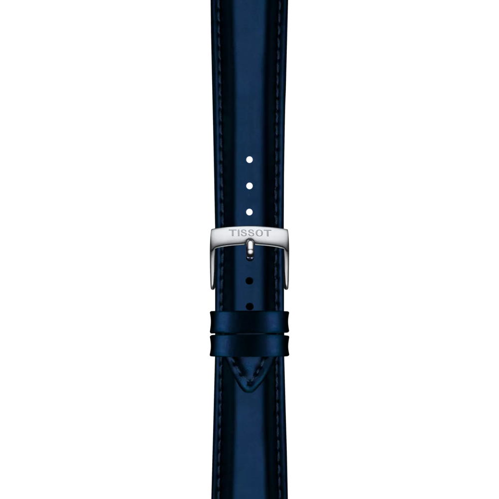 Tissot Mavi Sentetik Kayış Boynuz Aralığı 18mm