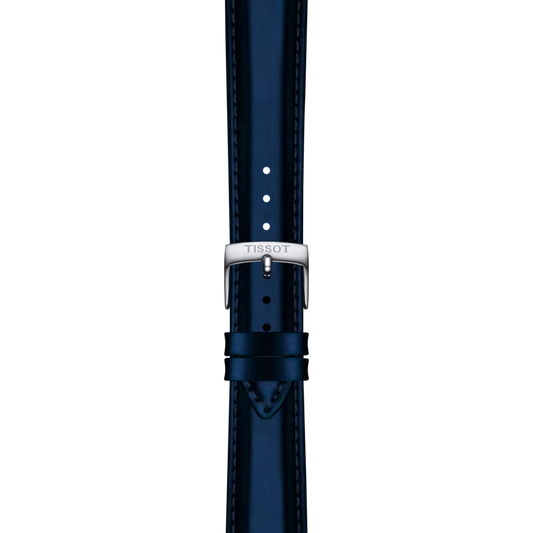 Tissot Mavi Sentetik Kayış Boynuz Aralığı 18mm