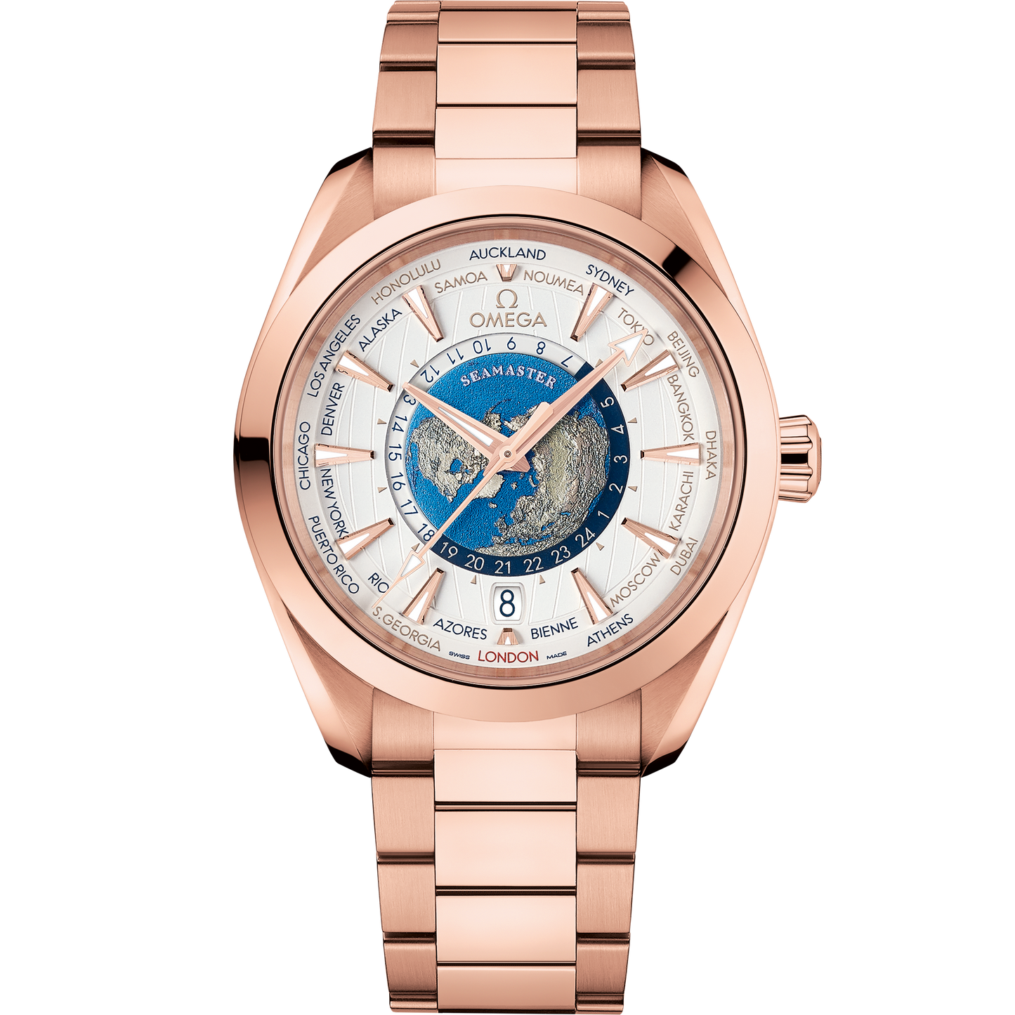 Omega Seamaster Aqua Terra 150M Co Master Chronometer Gmt Worldtimer 22050432202001