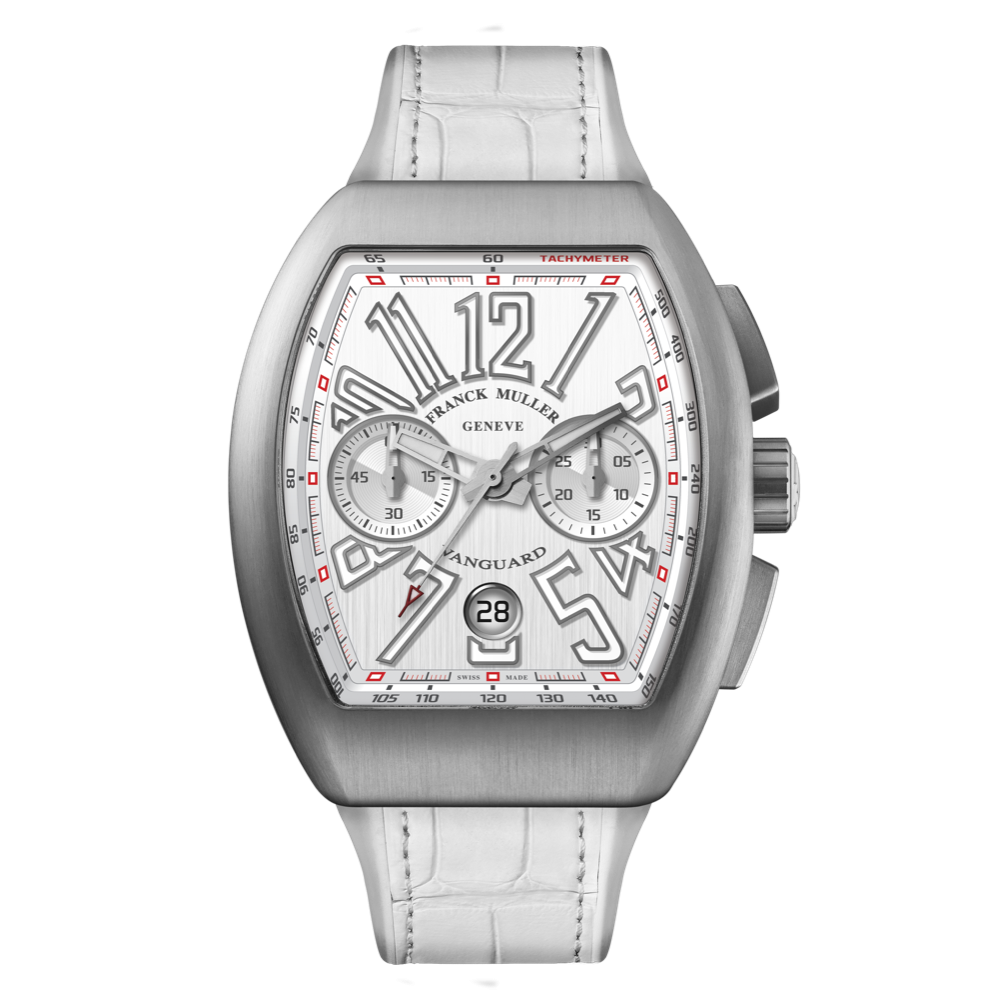 V45 Vanguard White Chronograph
