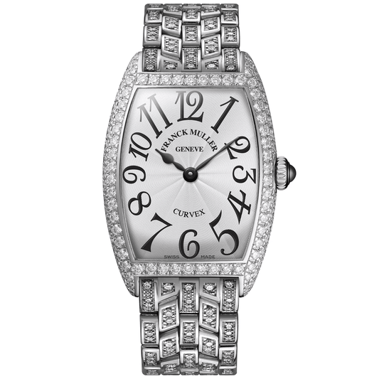 Cintree Curvex Ladies White Gold Row White Diamonds