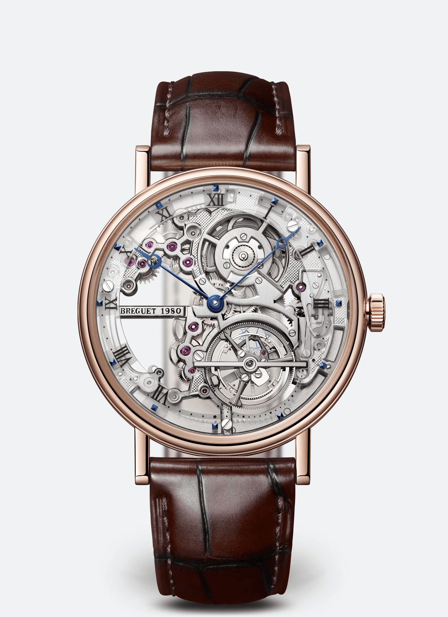 Classique Tourbillon Extra-Plat Squelette 5395 - 5395BR/1S/9WU