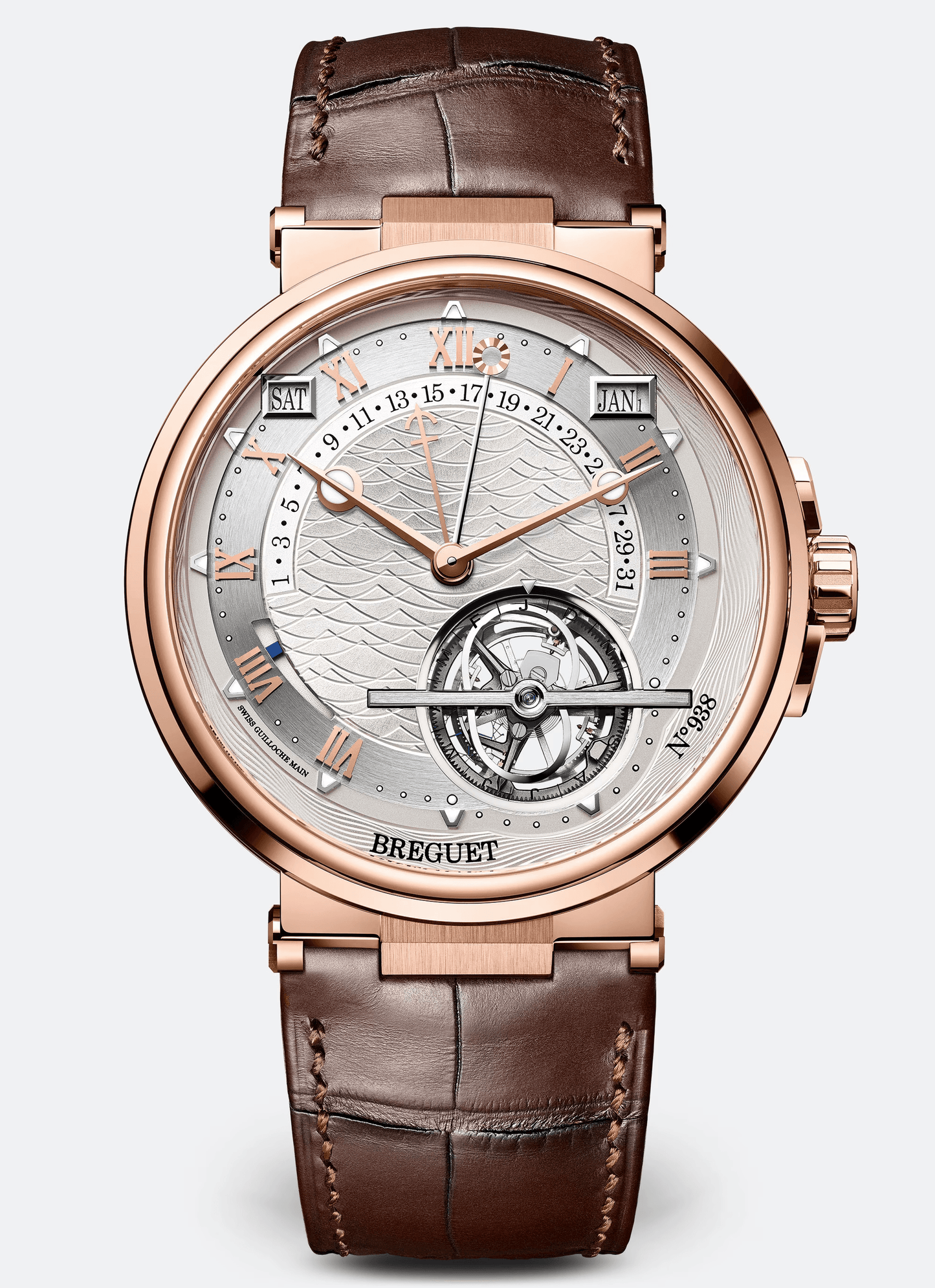 Marine Tourbillon Équation Marchante 5887 - 5887BR/12/9WV