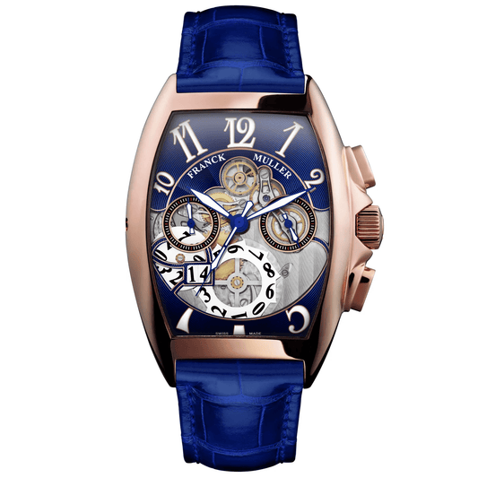 Cintree Grande Date Rose Gold Blue