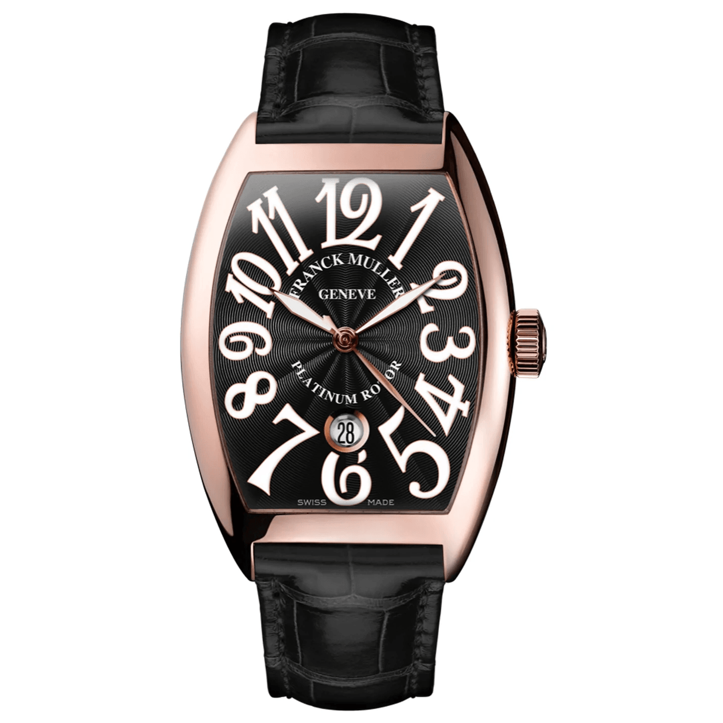 Cintree Curvex Rose Gold Black Dial