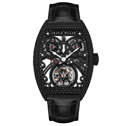 Cintree Fast Tourbillon Skeleton Black Gold & Black Diamonds