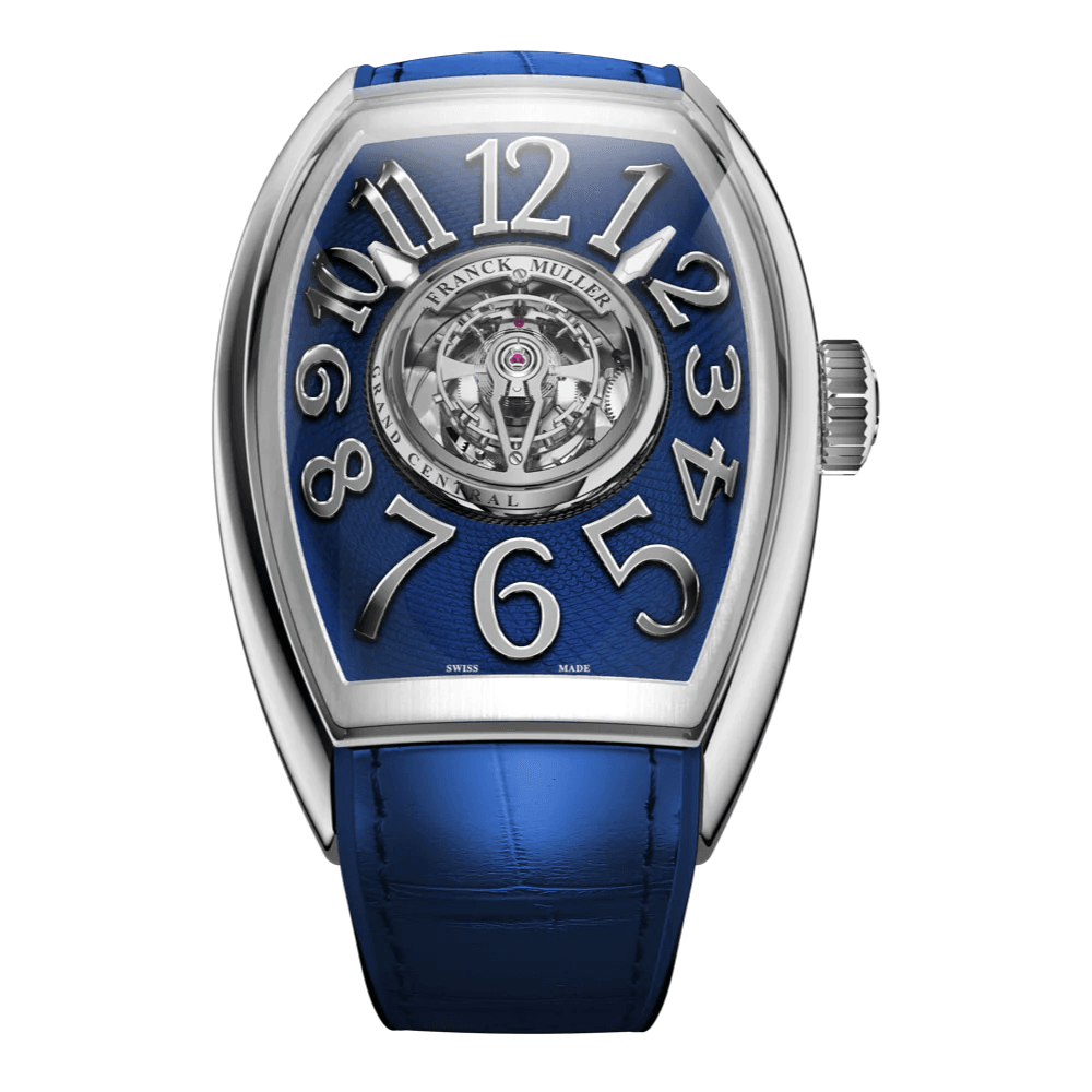 Grand Central Tourbillon Steel - Blue