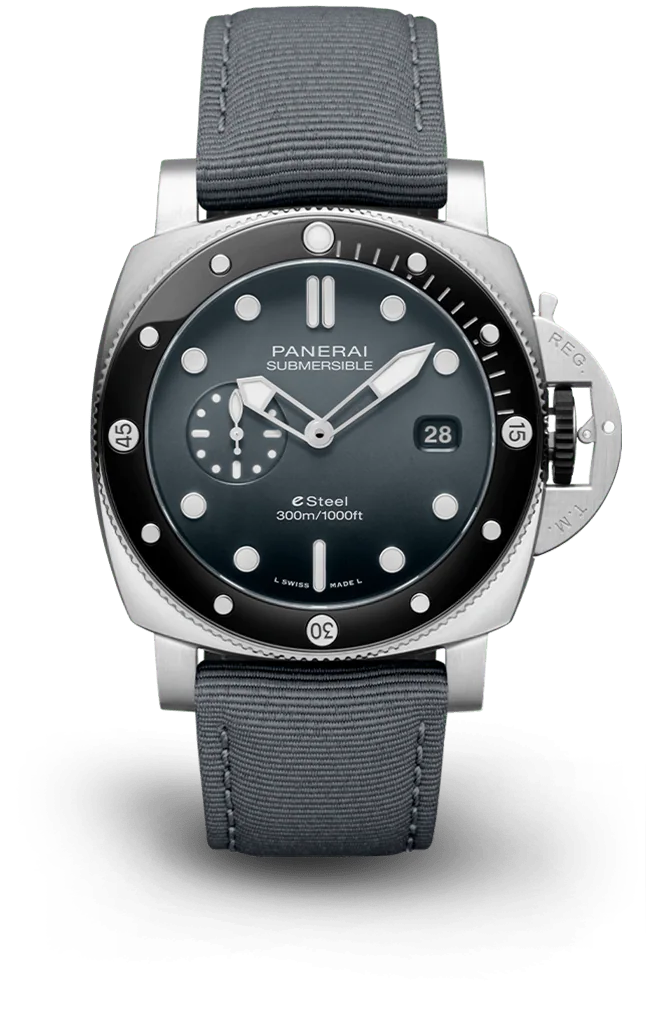 Submersible QuarantaQuattro ESteel™ Grigio Roccia