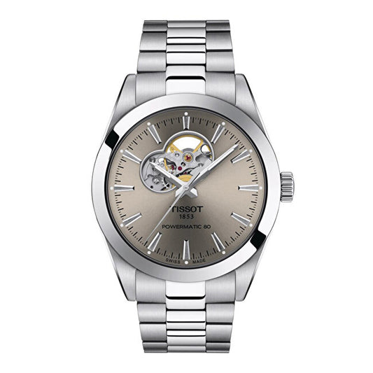Tissot Gentleman Powermatic 80 Open Heart T1274071108100 Kol Saati