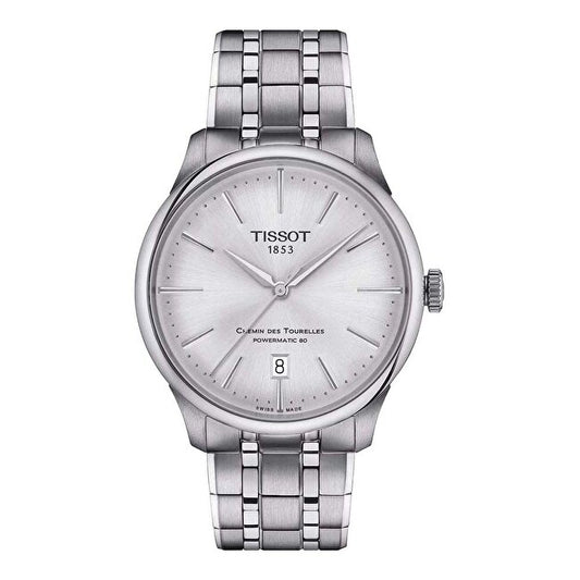 Tissot Chemin des Tourelles Powermatic 80 39 mm T1398071103100 Kol Saati