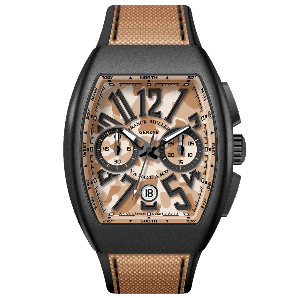 V45 Vanguard Camouflage Chrono Black Titanium - Beige