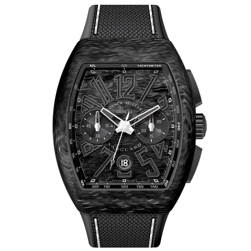 V45 Vanguard Chrono Carbon - Black and White