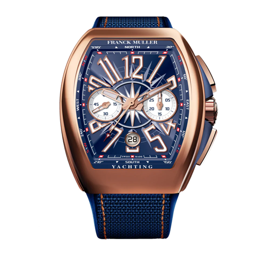 V45 Vanguard Yachting Polished Rose Gold Chrono