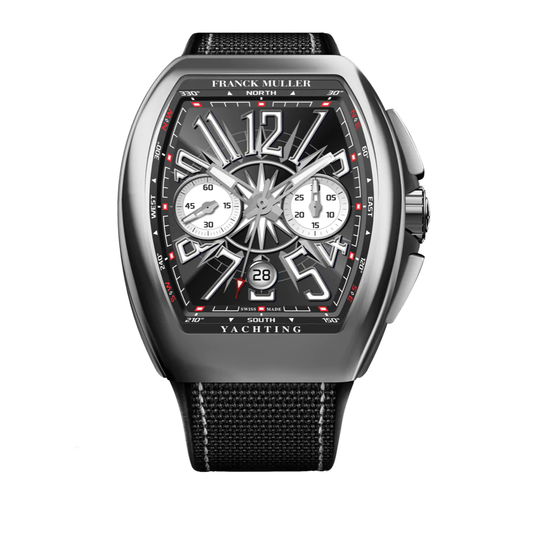 V45 Vanguard Yachting Stainless Steel Chrono - Black