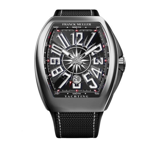 V45 Vanguard Yachting Polished Stainless Steel - Black