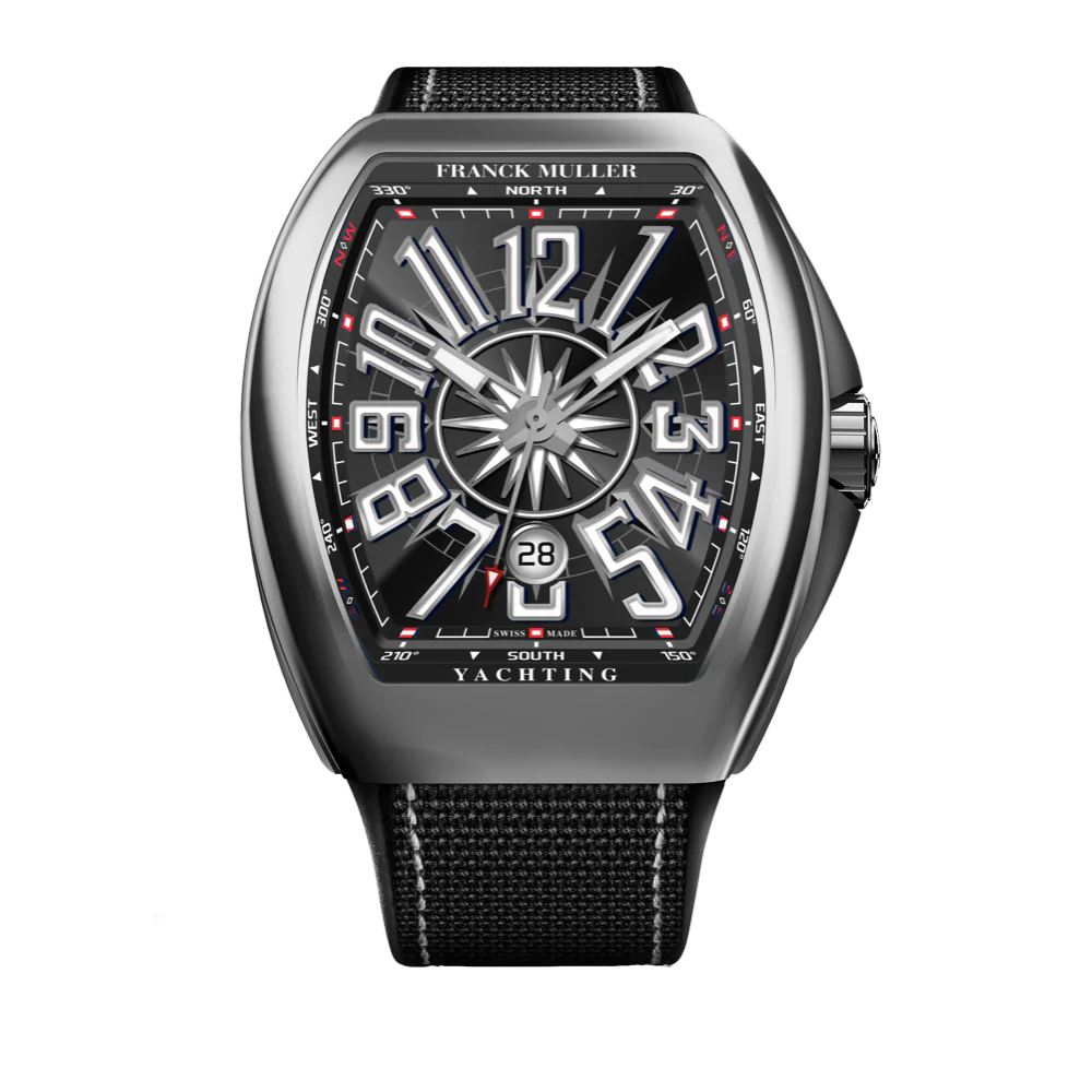 V45 Vanguard Yachting Polished Stainless Steel - Black