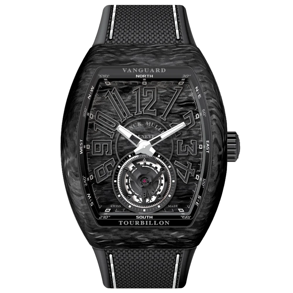 V45 Vanguard Tourbillon Carbon - White