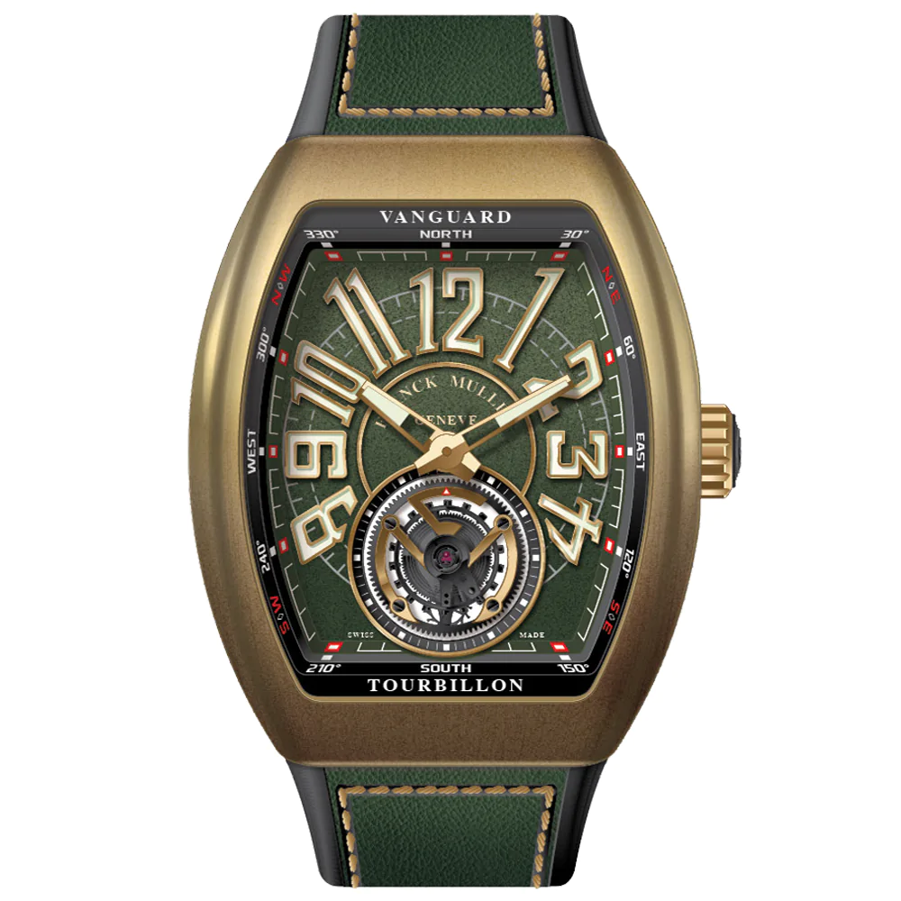 V45 Vanguard Circle Tourbillon Bronze - Green