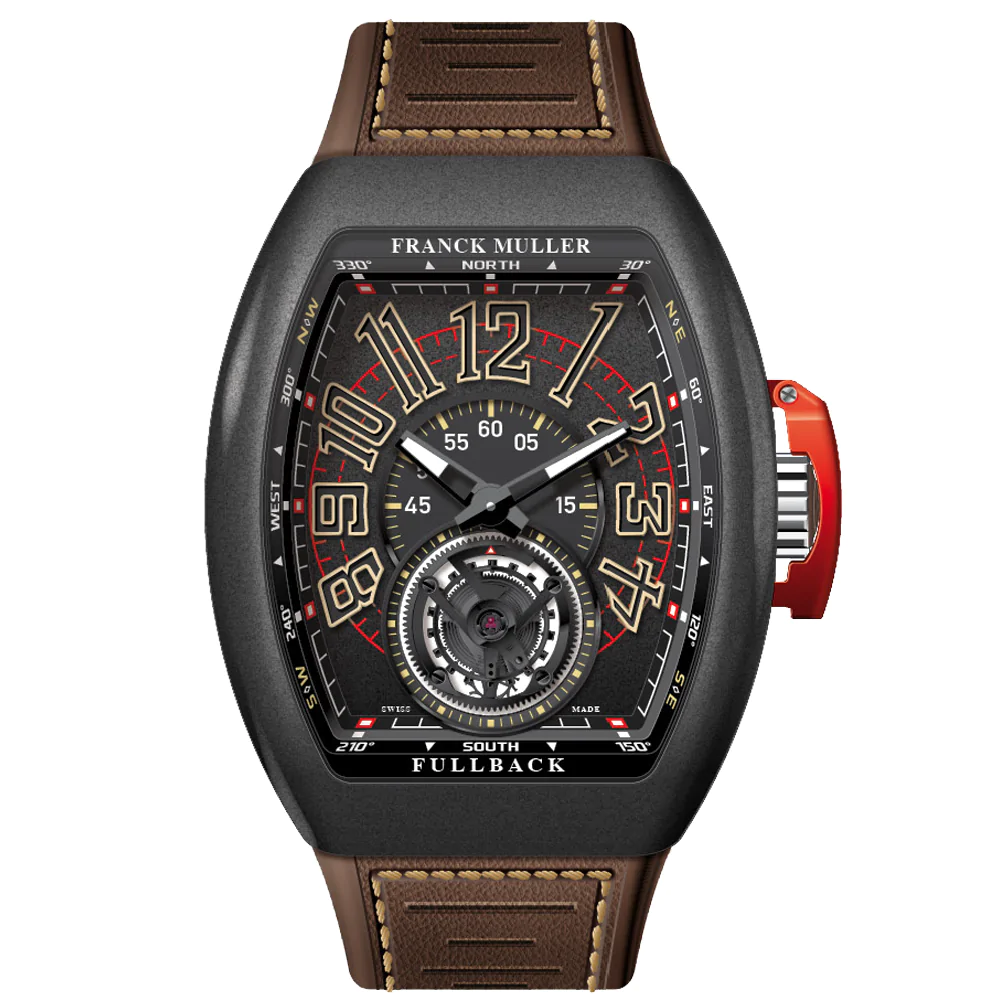 V45 Vanguard Fullback Tourbillon Black Titanium