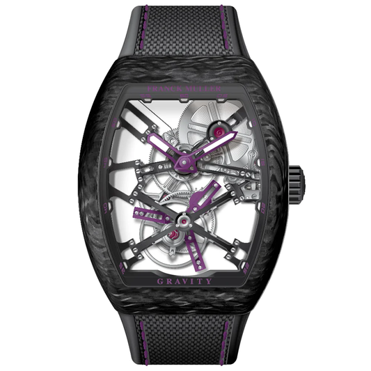 V45 Vanguard Gravity Skeleton Tourbillon Carbon - Violet