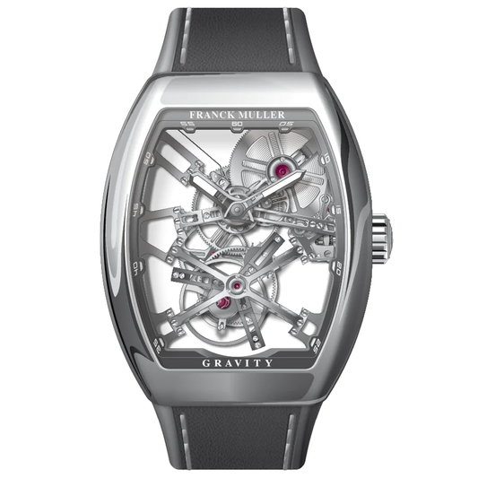 V45 Vanguard Gravity Skeleton Tourbillon Polished Steel